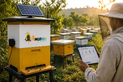 Amudhra smart beekeeping technology