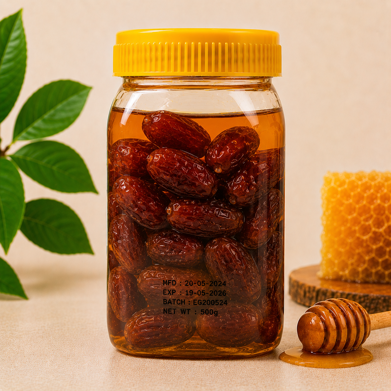 Date Soaked Honey