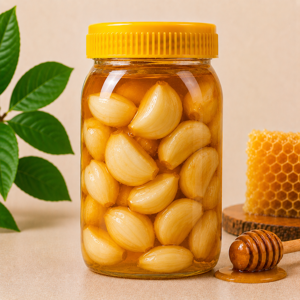 Garlic Soaked Honey