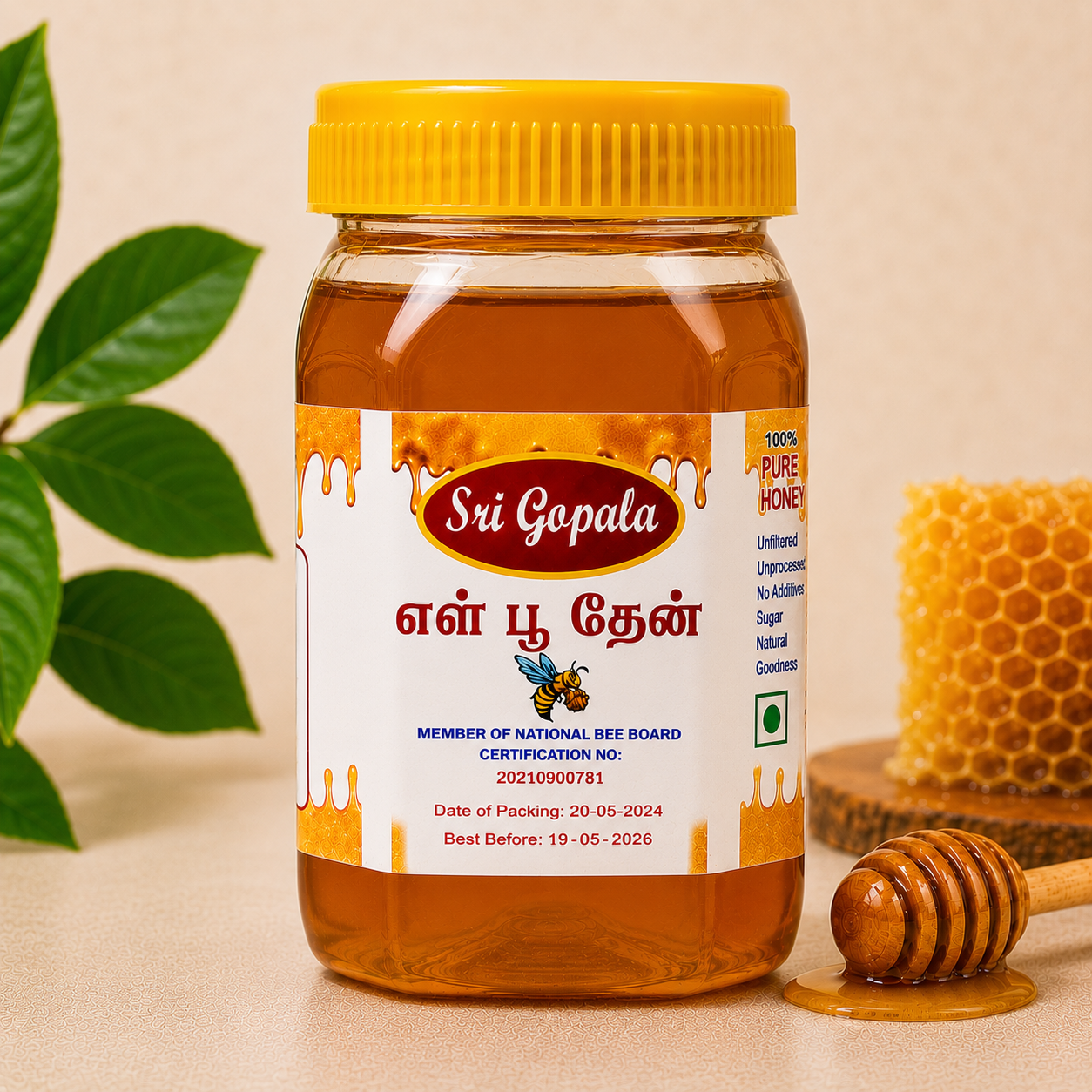 Sesame Flower Honey